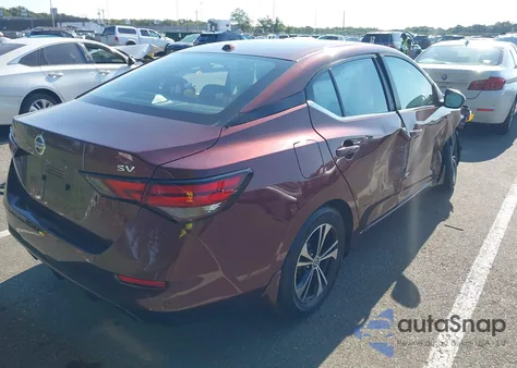 2021 Nissan Sentra Sv Xtronic Cvt z USA, uszkodzony, nr VIN 3N1AB8CV0MY318364